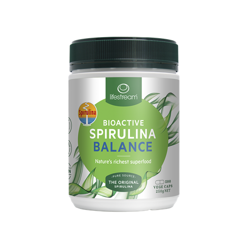 Spirulina Balance Bioactive 500 veg caps 