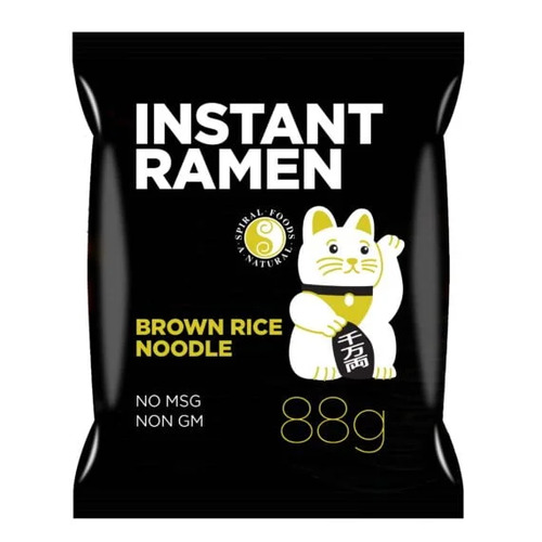 Instant Ramen Brown Rice Noodle Soup