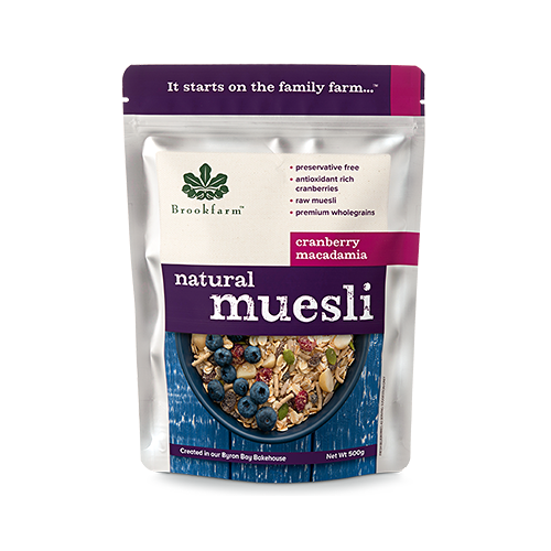 Natural Muesli Cranberry 500g