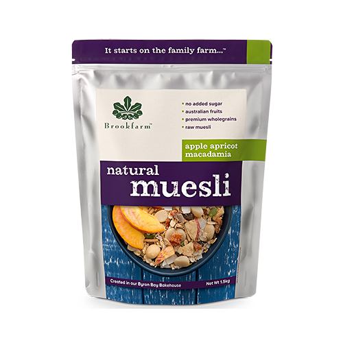 Natural Muesli Apple Apricot 1.25kg