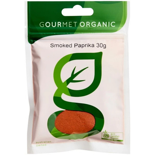 Gourmet Organic Smoked Paprika 30g