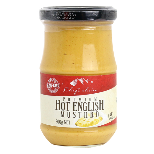 Premium Hot English Mustard 200g