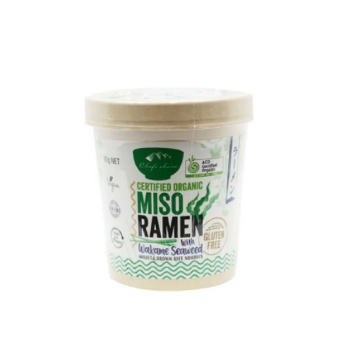 Organic Miso Ramen with Wakame Seaweed 60g