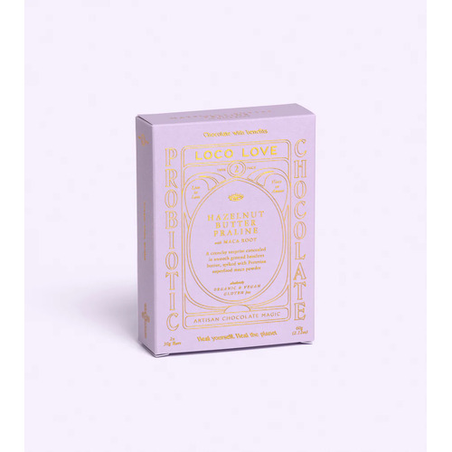 Loco Love Hazelnut Butter Praline Twin pack 60g