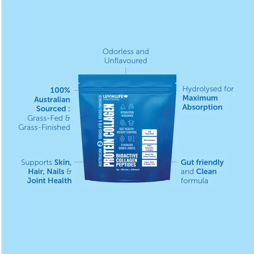 Luvin Life Australian Collagen Peptides - 1kg