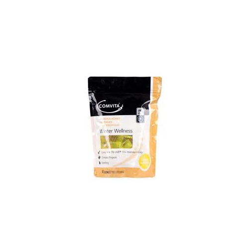 Lozenges Manuka Honey 40pk Zesty Lemon 
