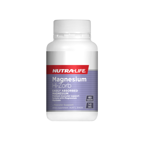 Magnesium Hi-Zorb 60 capsules