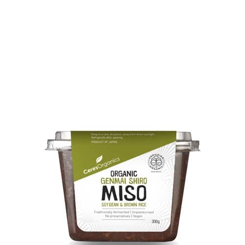 Brown Rice Unpasteurised White Miso (Genmai Shiro) 300g